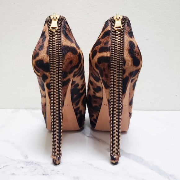 Brian Atwood India Leopard-Print Pumps - Picture 6 of 16